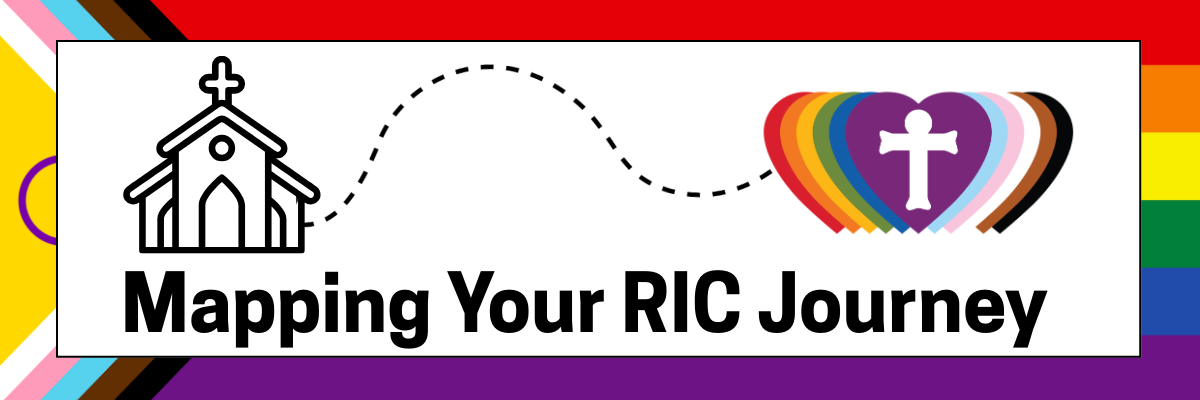 Graphic image with words "Mapping Your RIC Journey"